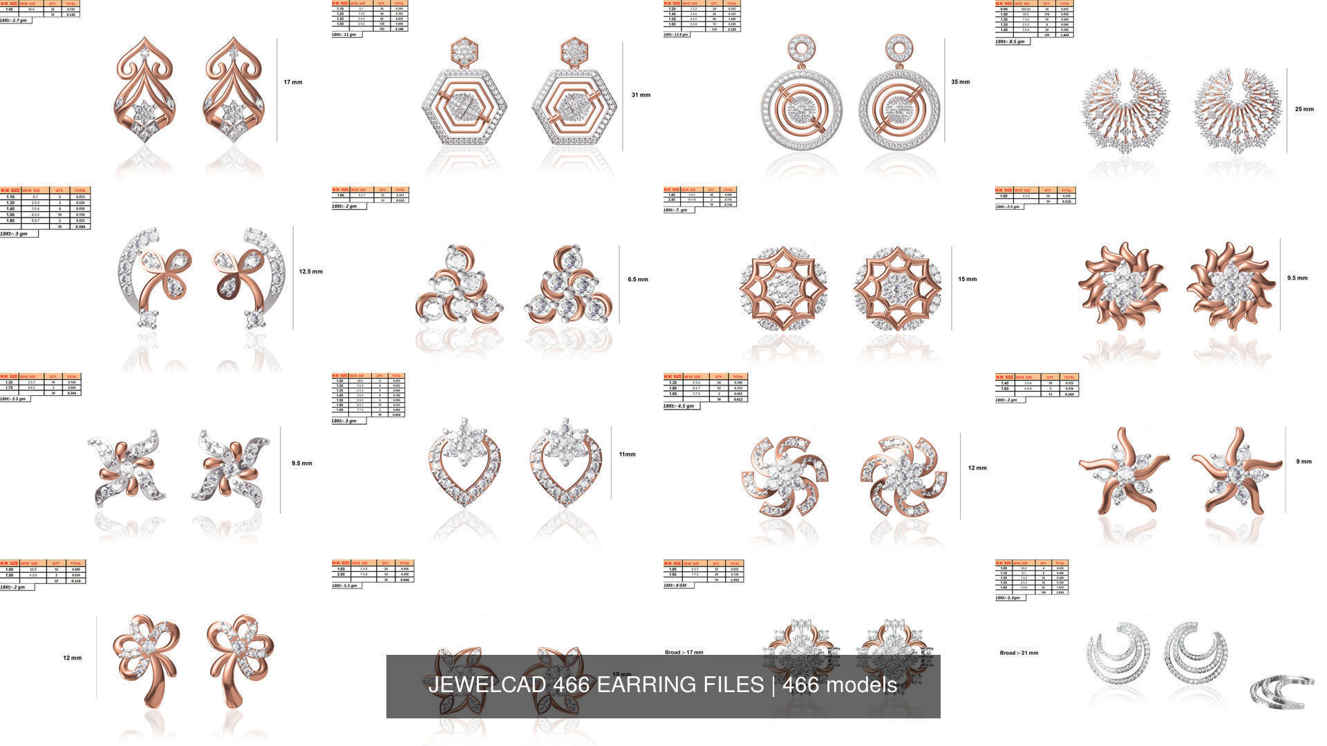 JEWELCAD 466 EARRING FILES 3D Model Collection_48