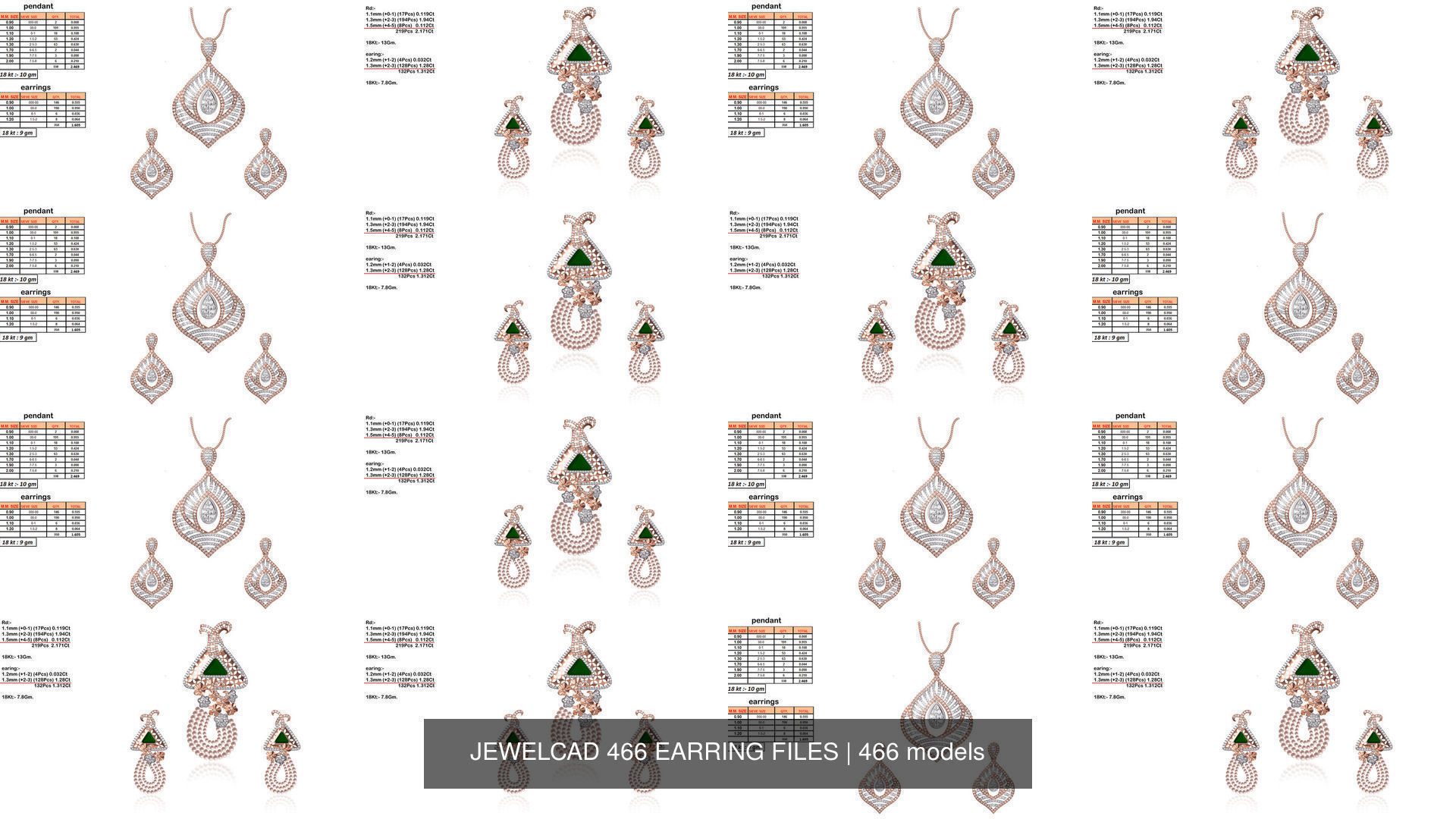 JEWELCAD 466 EARRING FILES 3D Model Collection_55