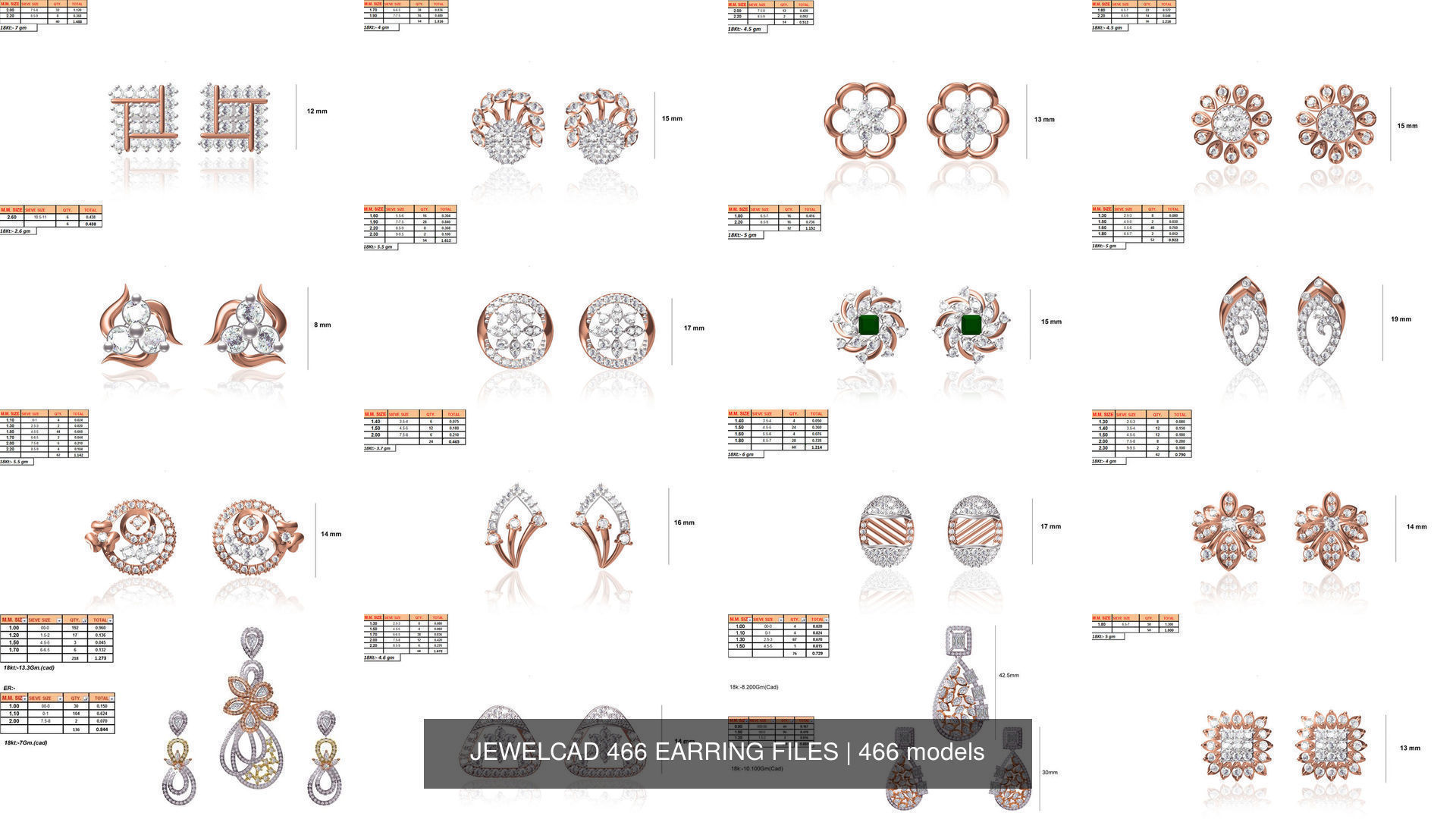 JEWELCAD 466 EARRING FILES 3D Model Collection_37
