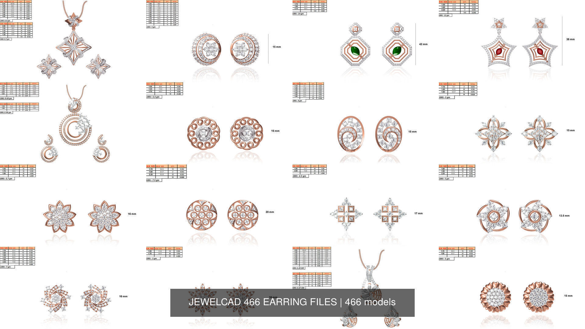 JEWELCAD 466 EARRING FILES 3D Model Collection_36