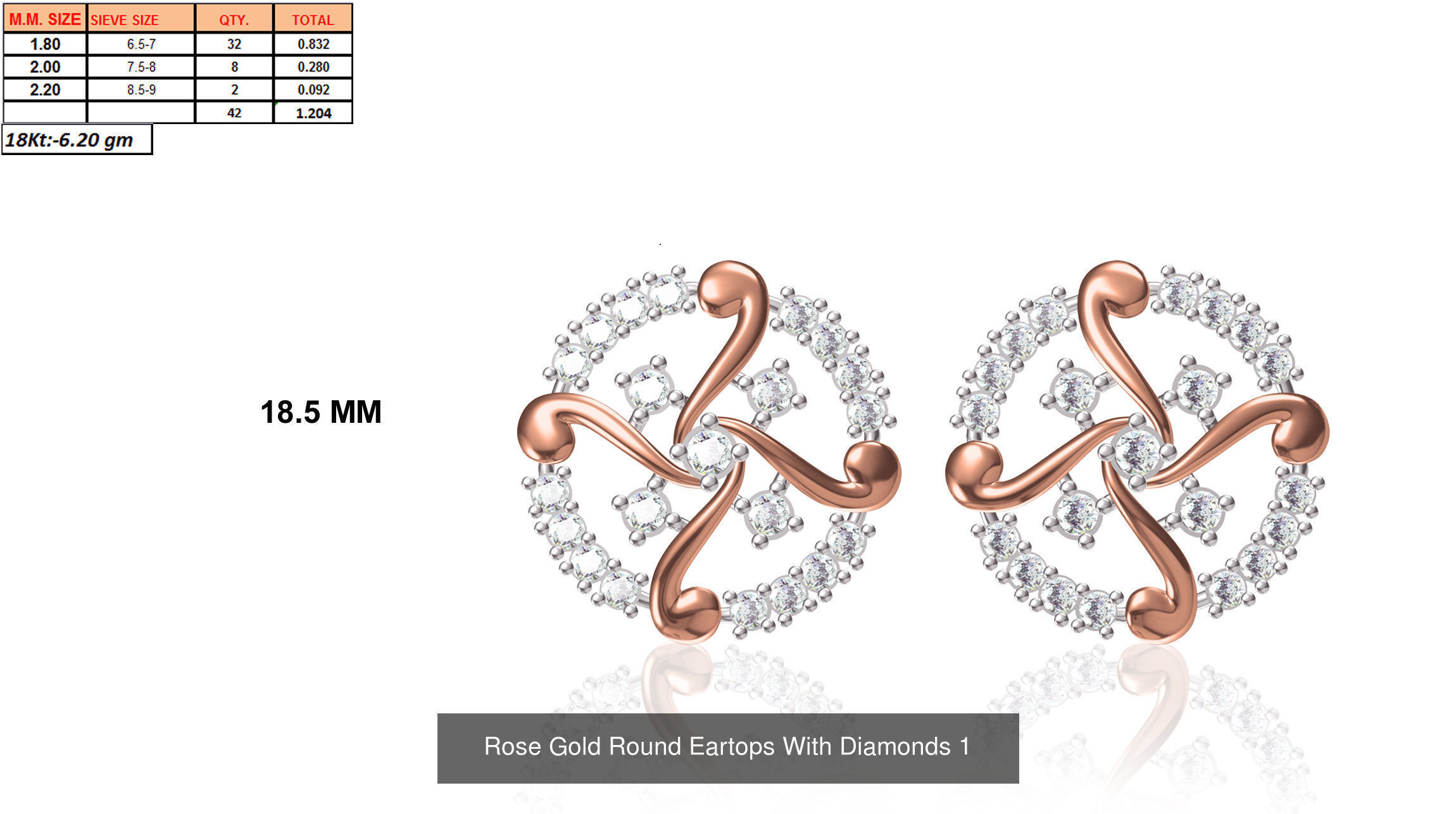 JEWELCAD 466 EARRING FILES 3D Model Collection_111
