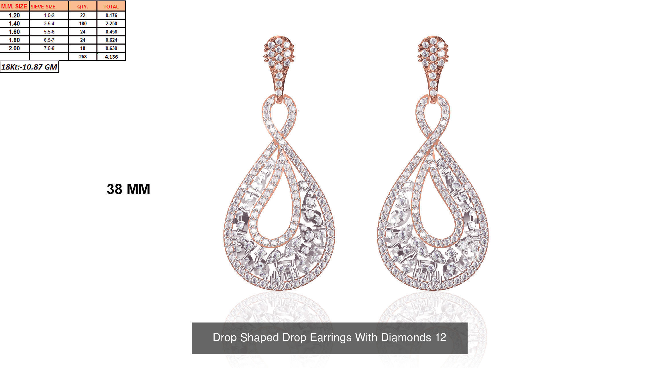 JEWELCAD 466 EARRING FILES 3D Model Collection_66