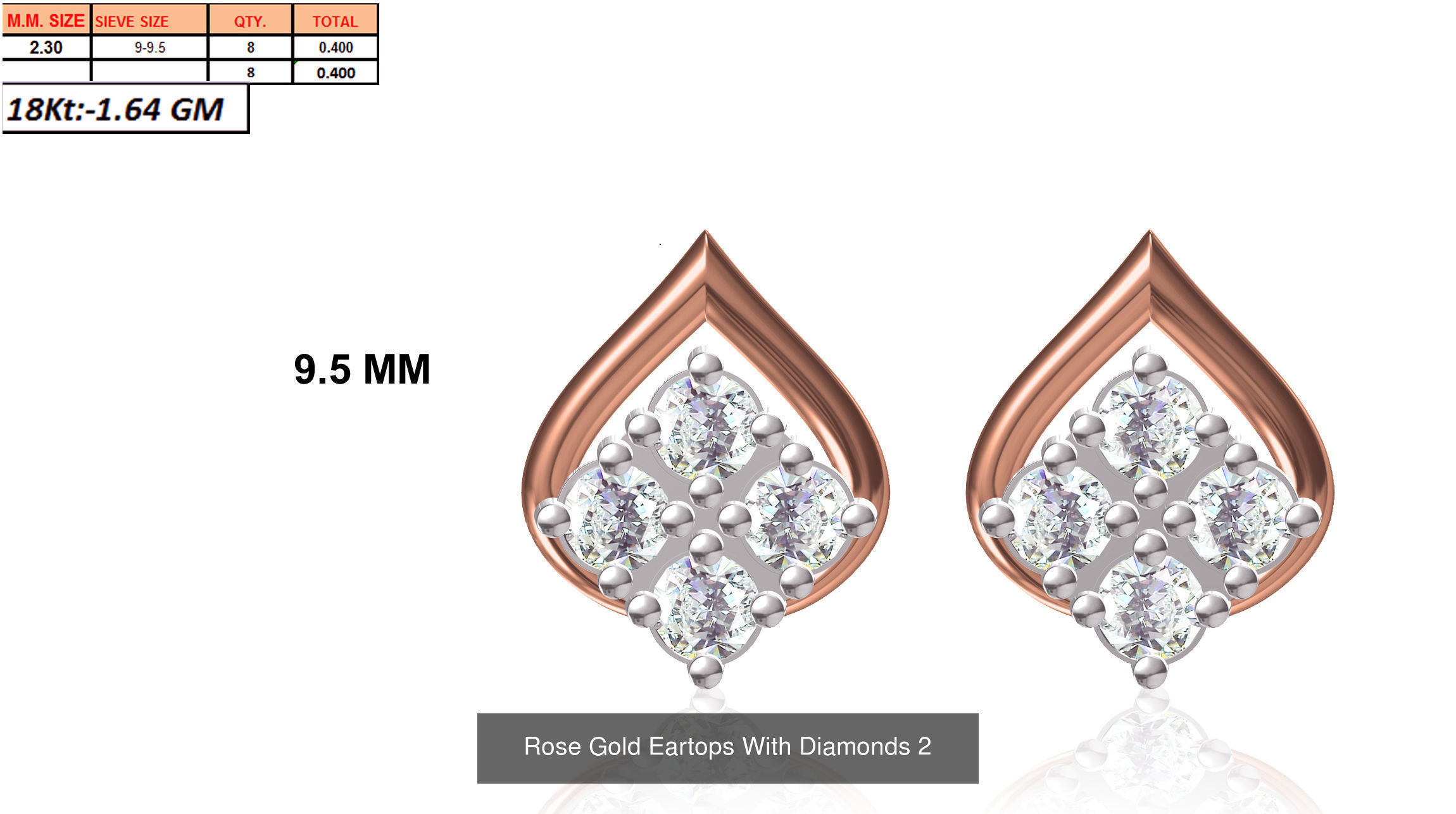 JEWELCAD 466 EARRING FILES 3D Model Collection_116