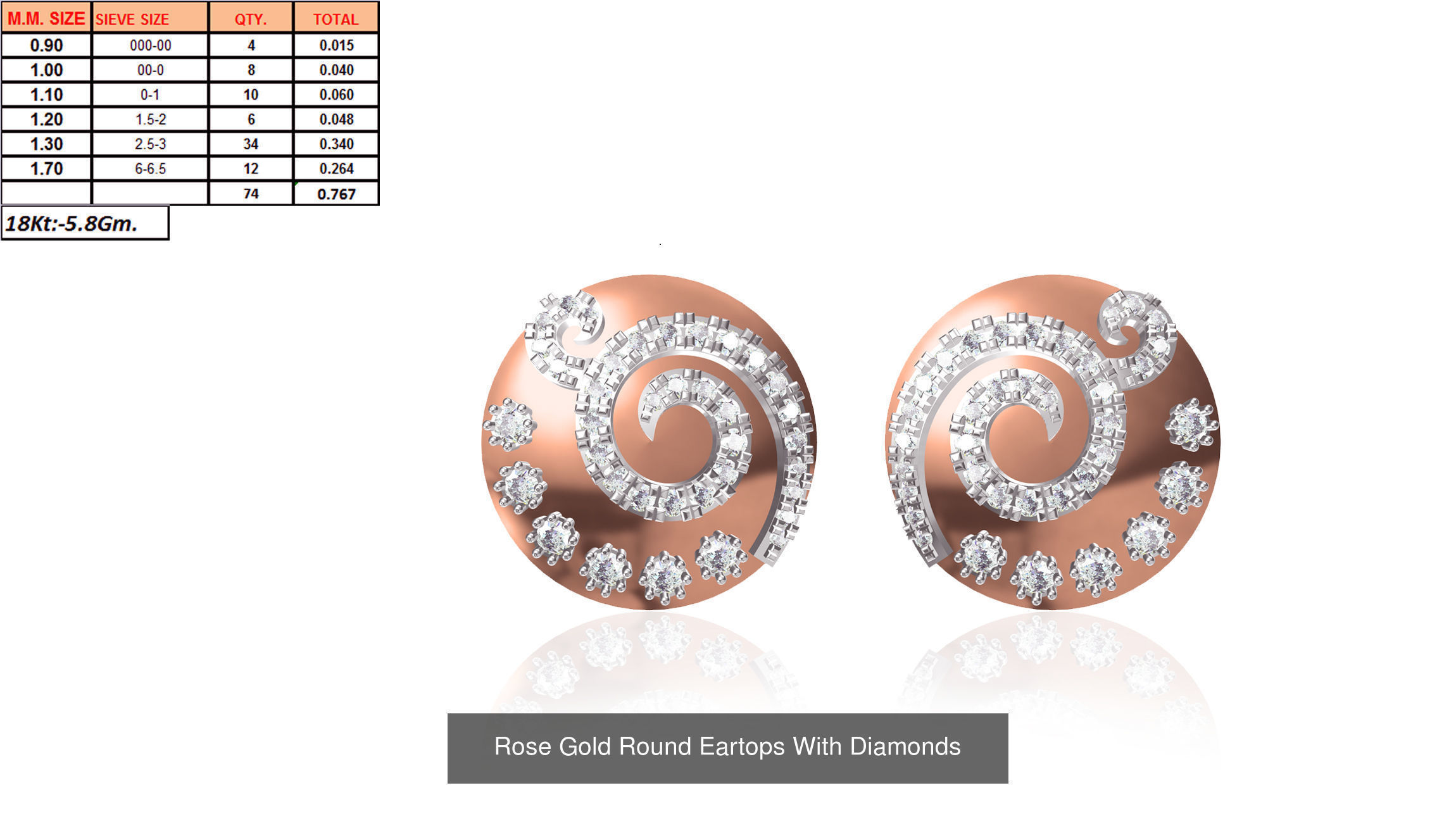 JEWELCAD 466 EARRING FILES 3D Model Collection_76