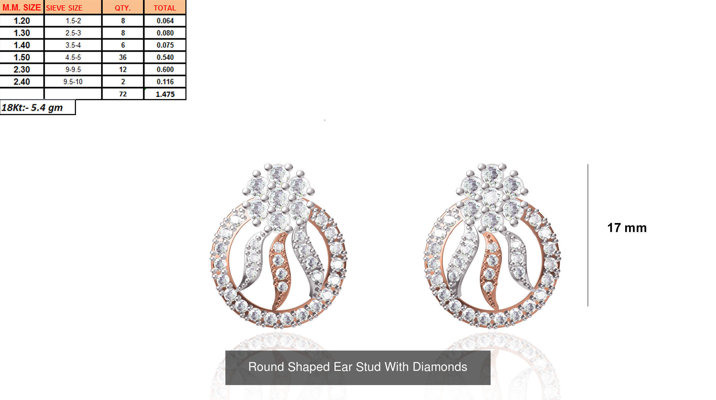 JEWELCAD 466 EARRING FILES 3D Model Collection_167