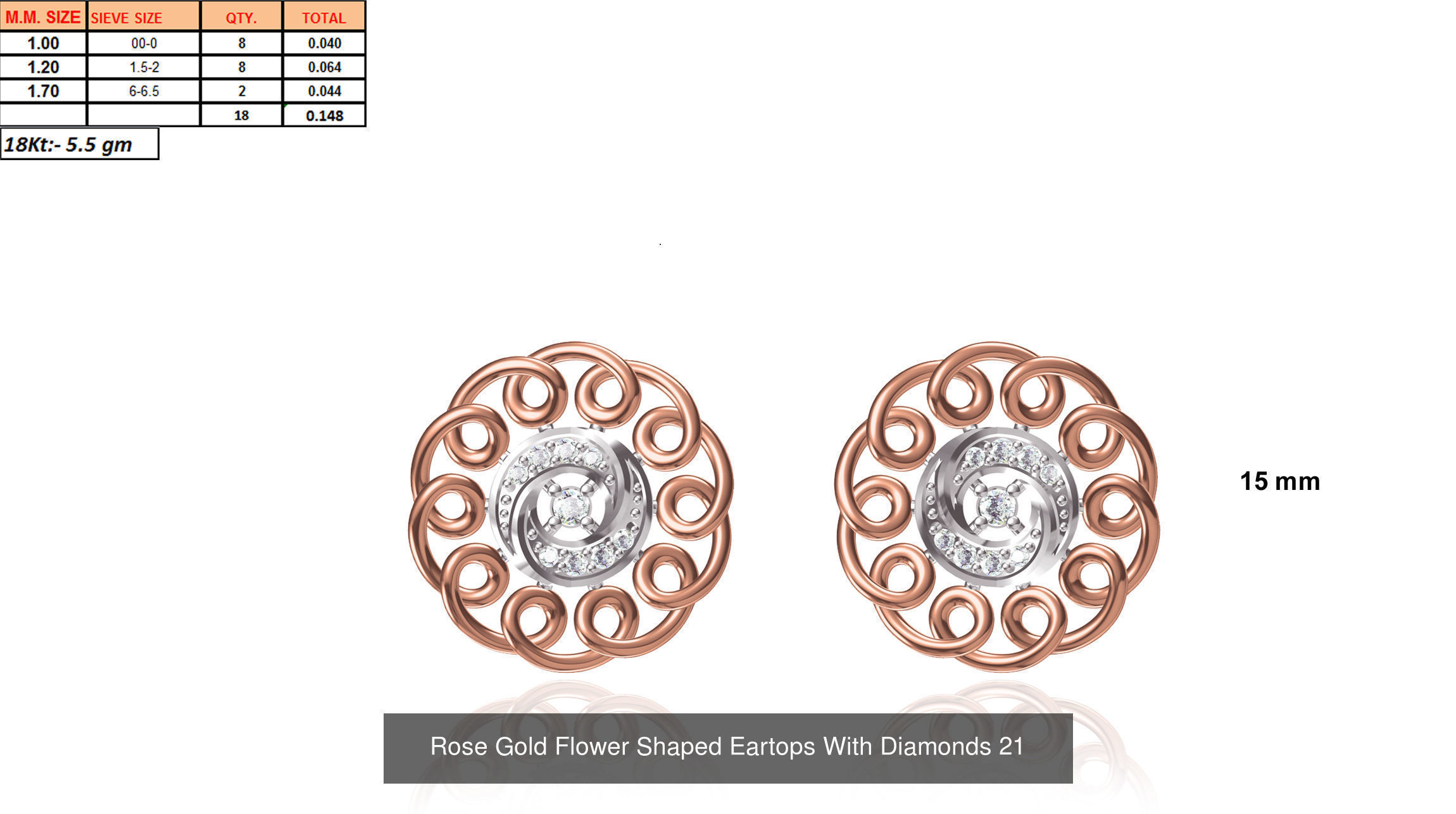 JEWELCAD 466 EARRING FILES 3D Model Collection_130