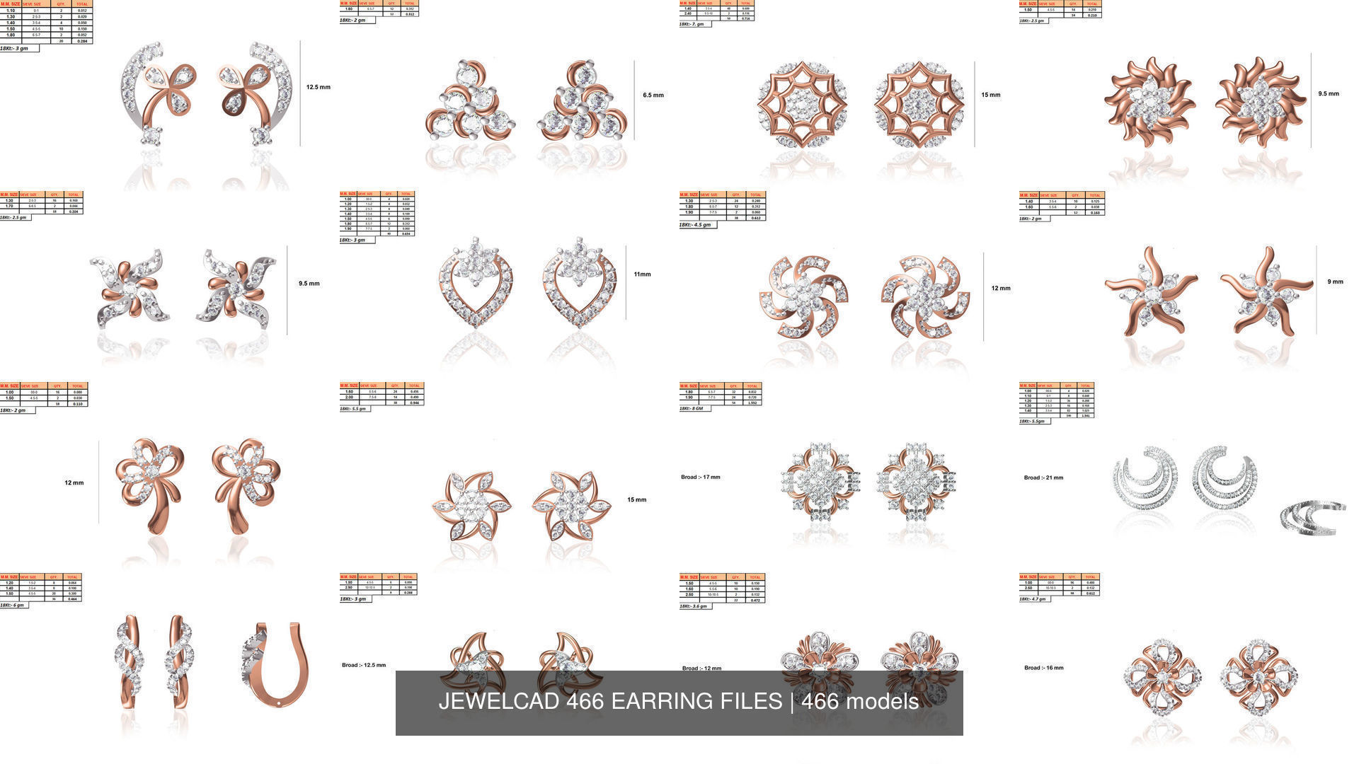 JEWELCAD 466 EARRING FILES 3D Model Collection_16