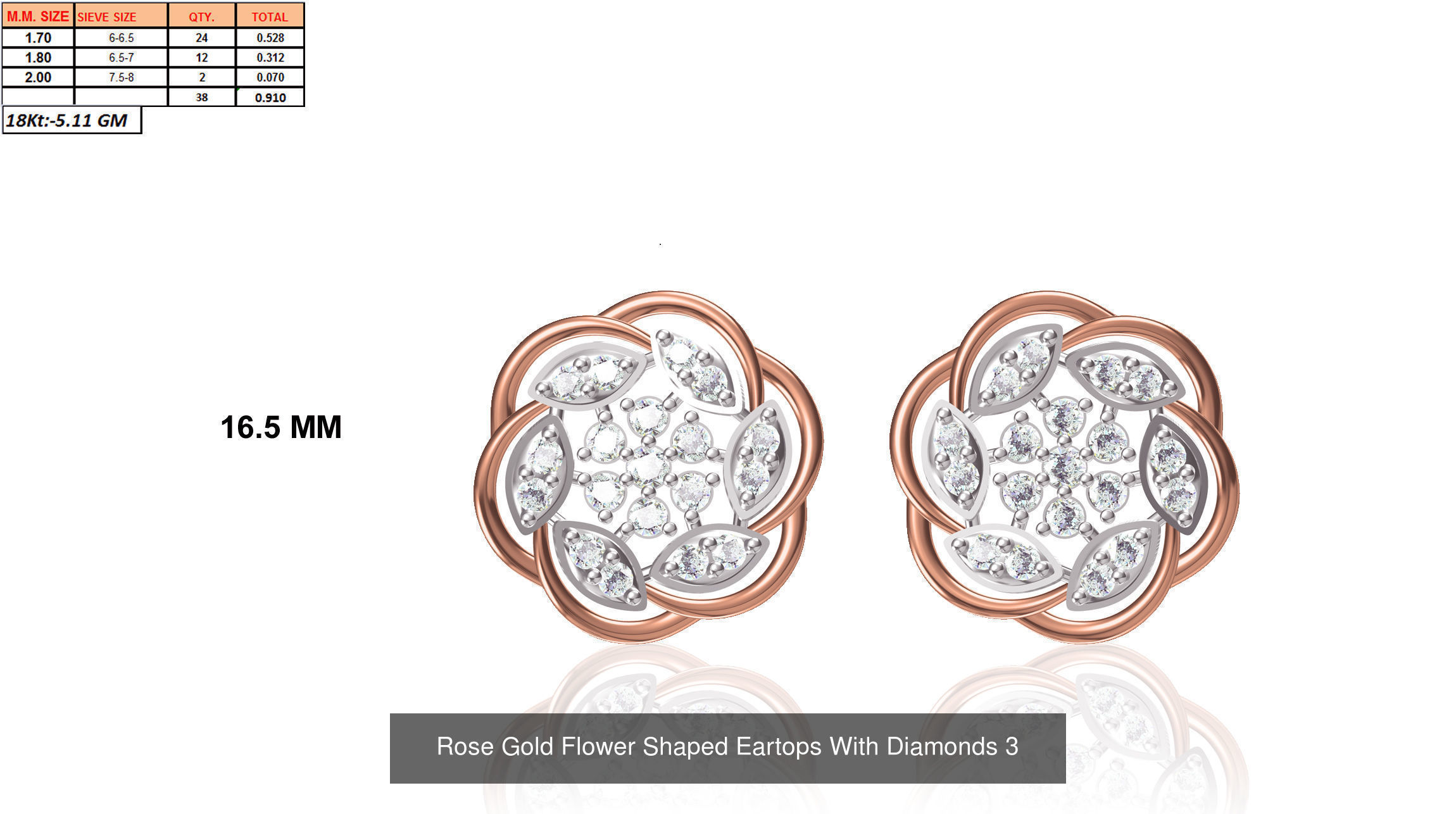 JEWELCAD 466 EARRING FILES 3D Model Collection_94