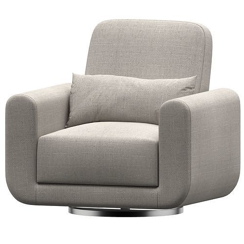 Tuba glider Sofa 3D model
