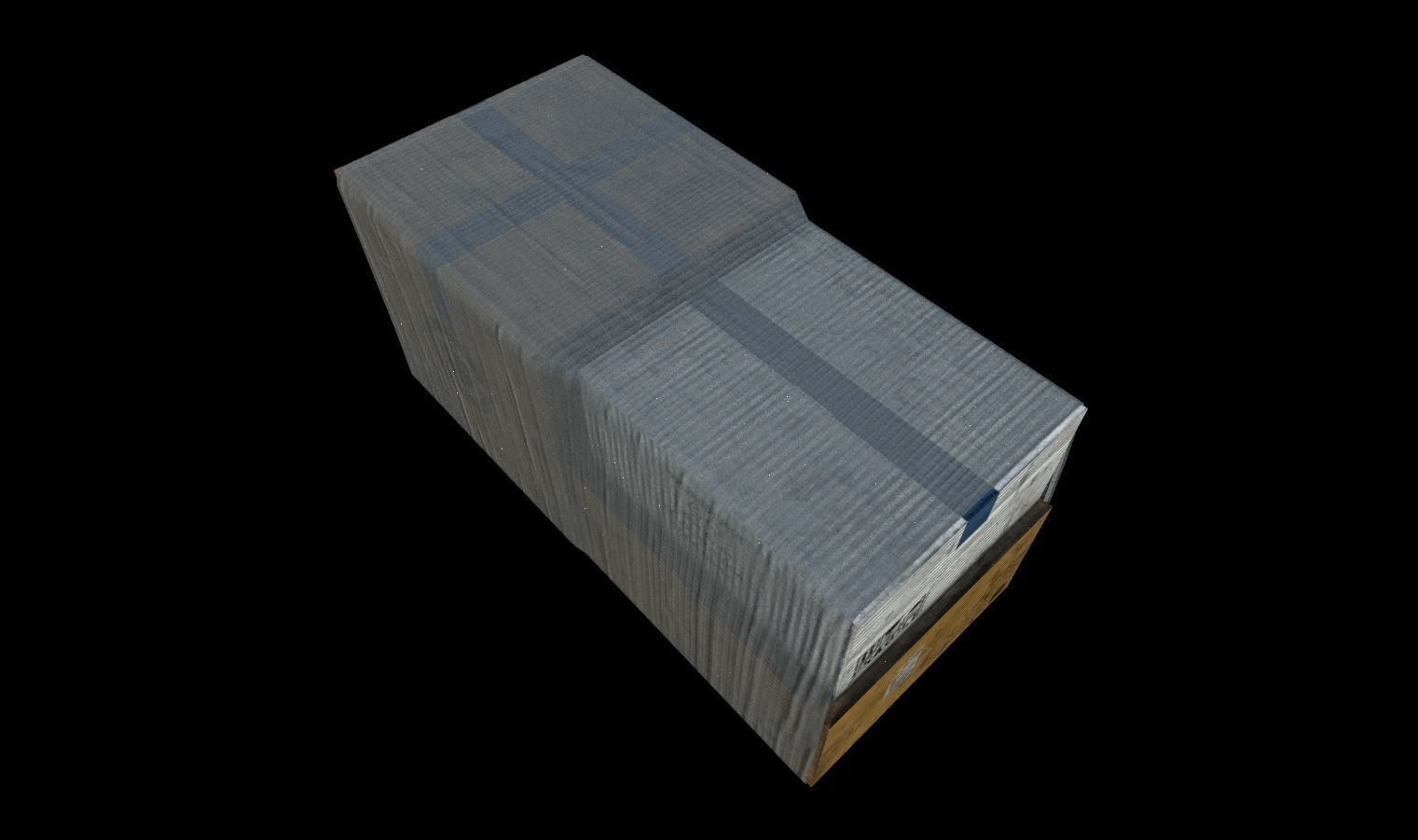 Cardboard Boxes Pack 1 Low-poly 3D model_14