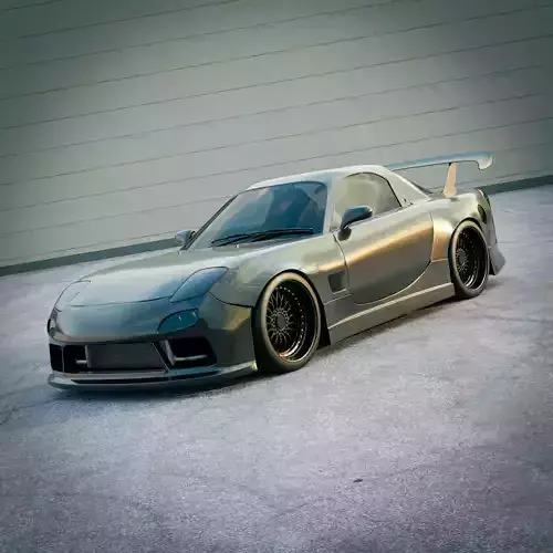 Mazda RX-7 FD Spirit Modified 3D model