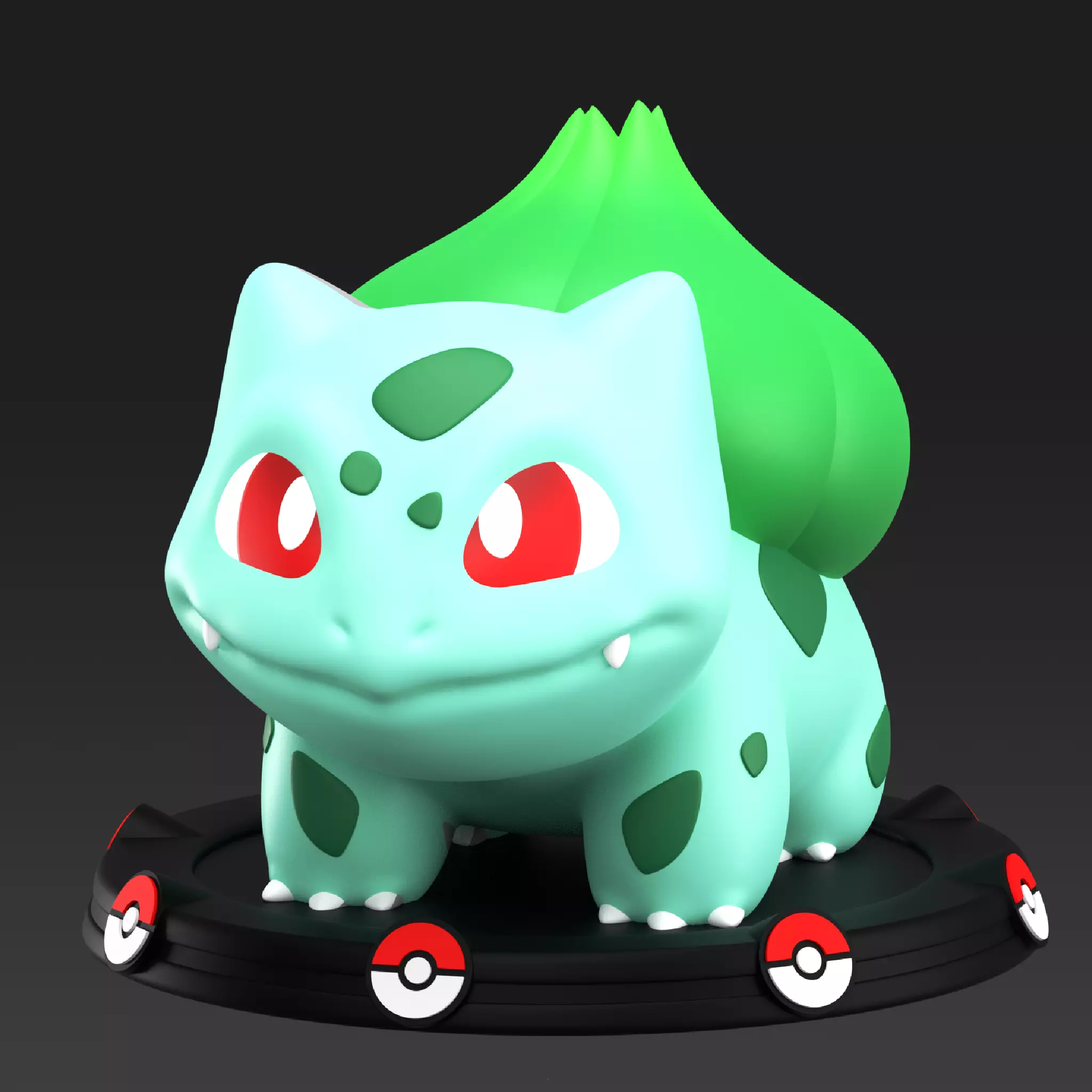 Bulbasaur 3D print model_0