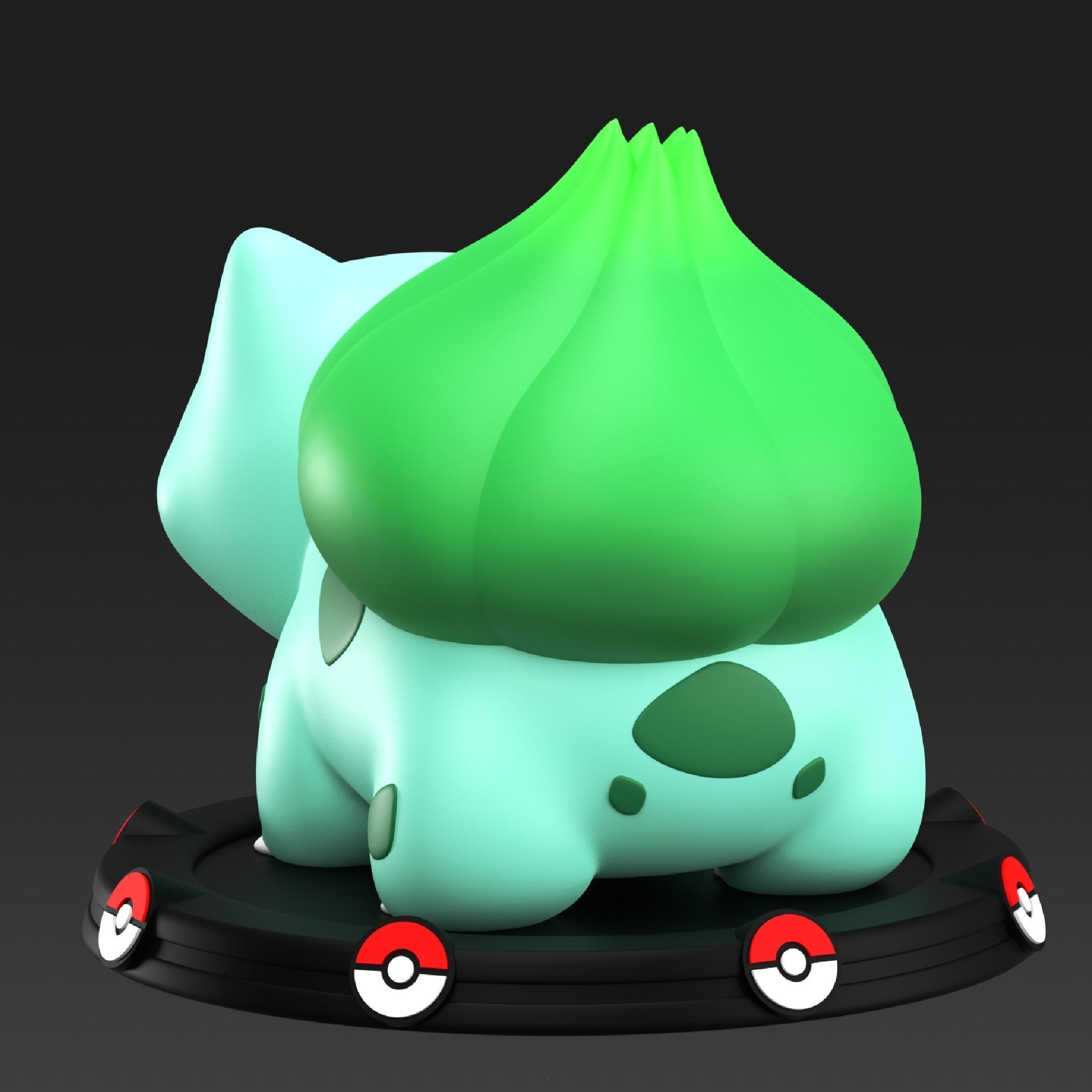 Bulbasaur 3D print model_1