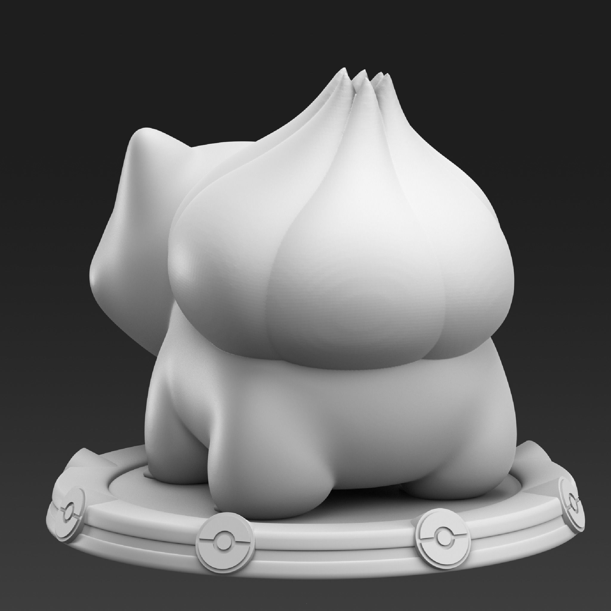 Bulbasaur 3D print model_3