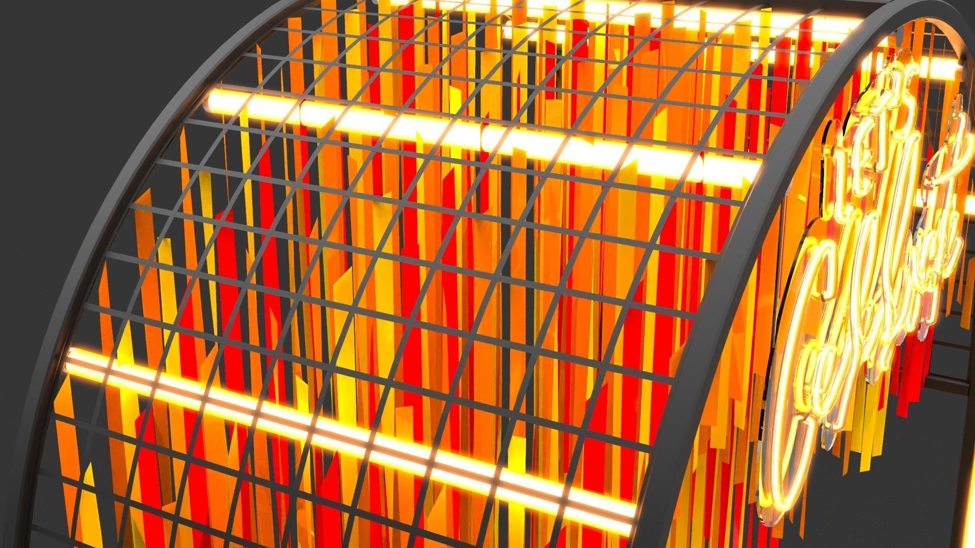 Ribbons Photo Opportunity 2 3D model_4