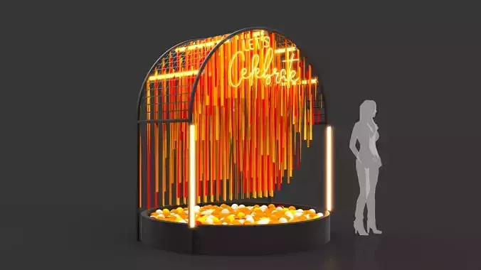 Ribbons Photo Opportunity 2 3D model