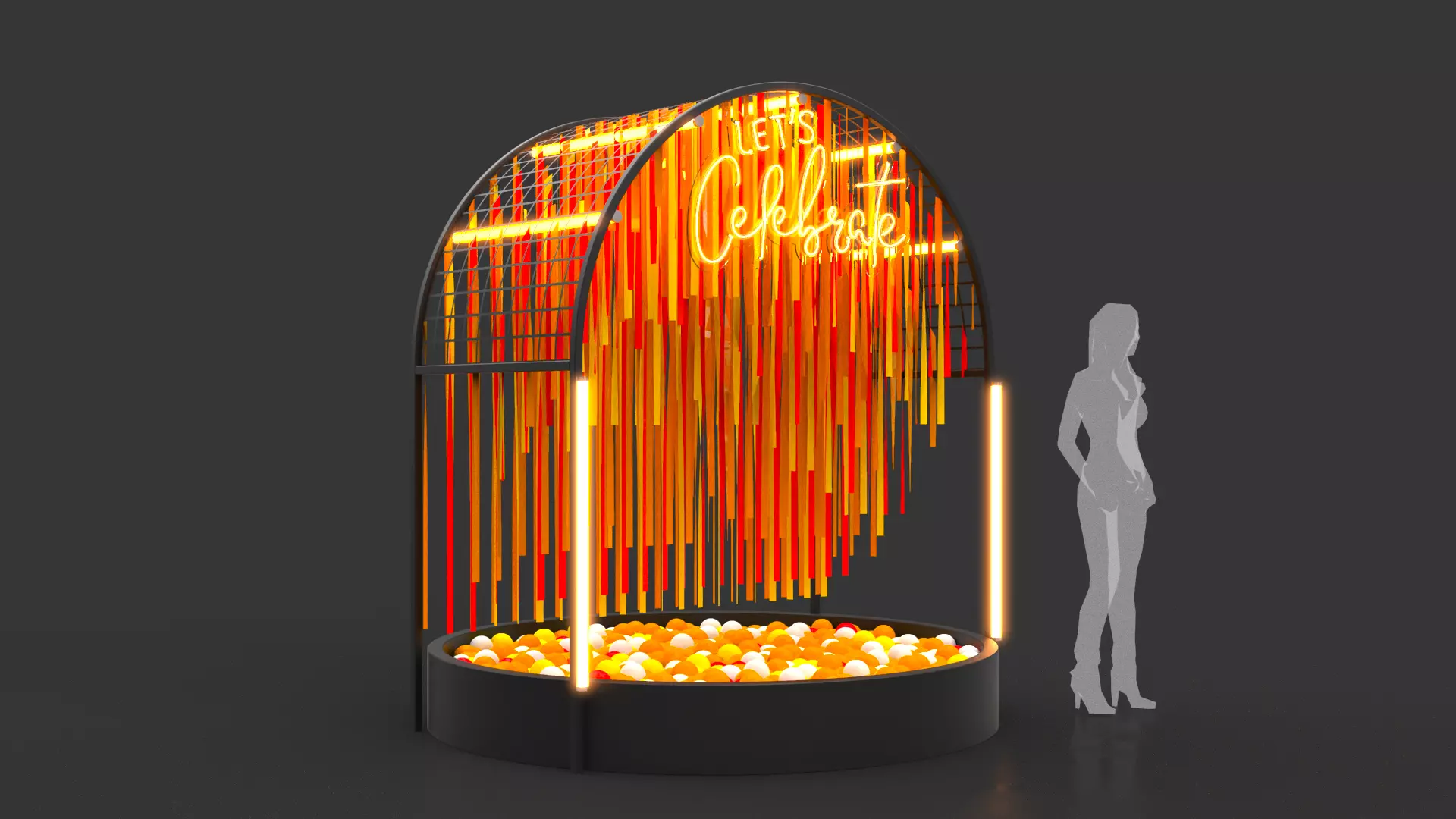 Ribbons Photo Opportunity 2 3D model_0