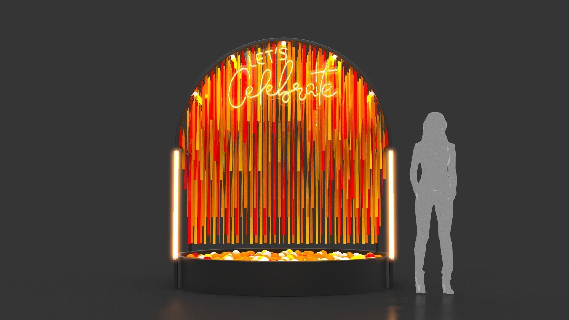 Ribbons Photo Opportunity 2 3D model_1