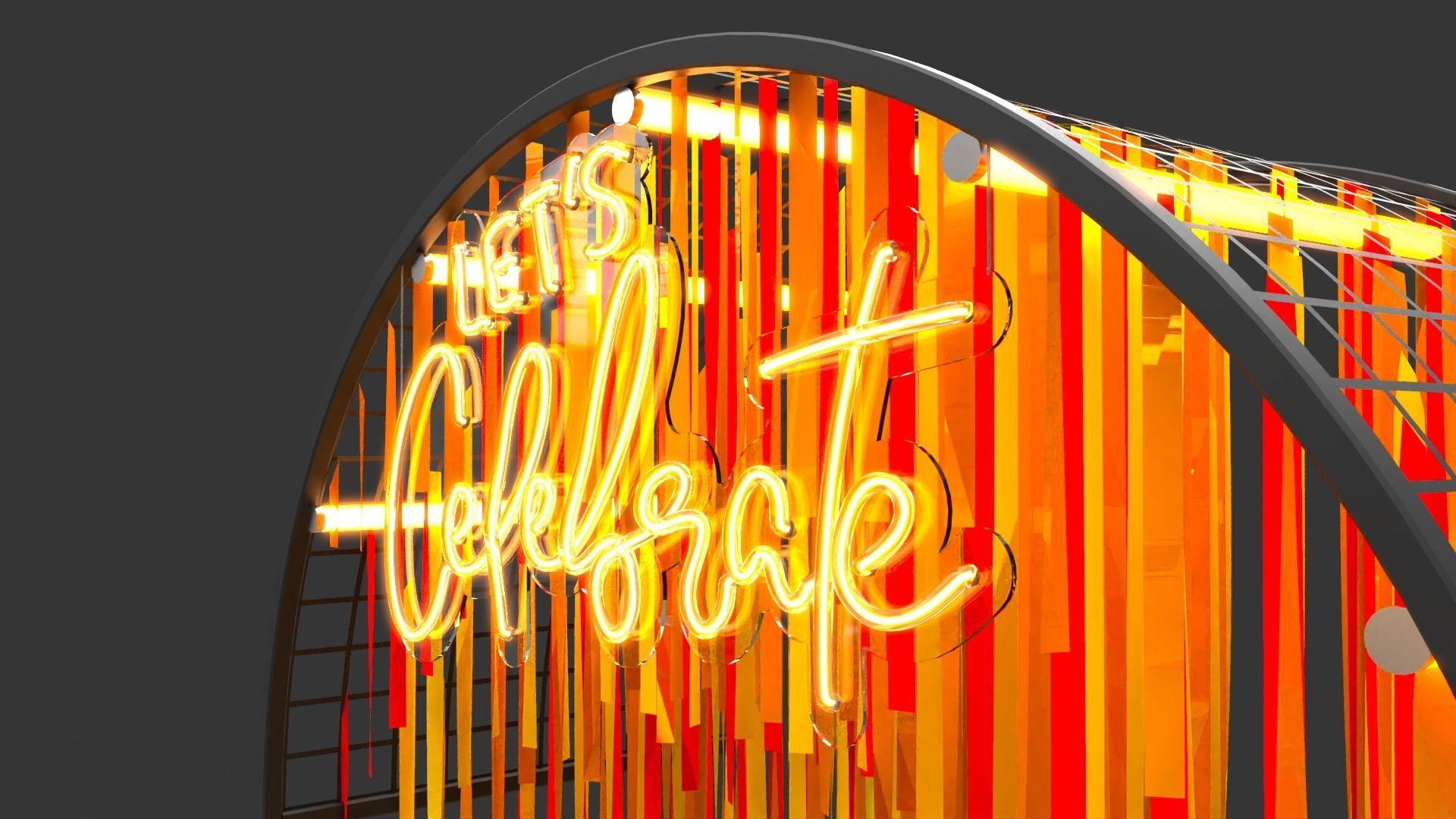 Ribbons Photo Opportunity 2 3D model_2