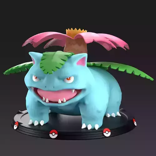 Venusaur 3D print model