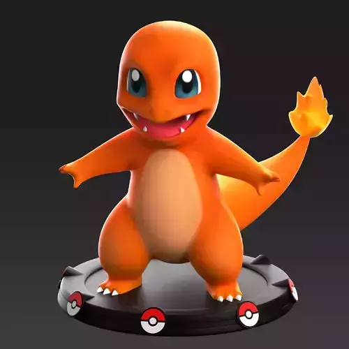 Charmander 3D print model
