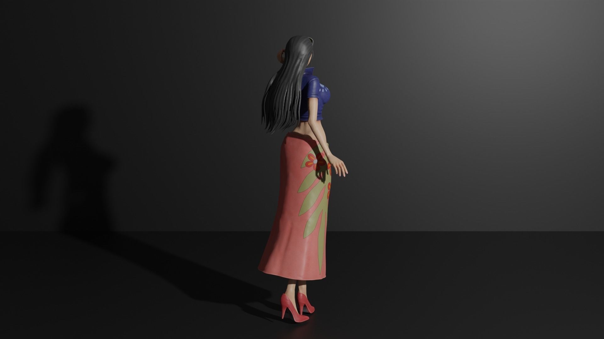 Nico Robin time skip - One Piece 3D print model 3D print model_2