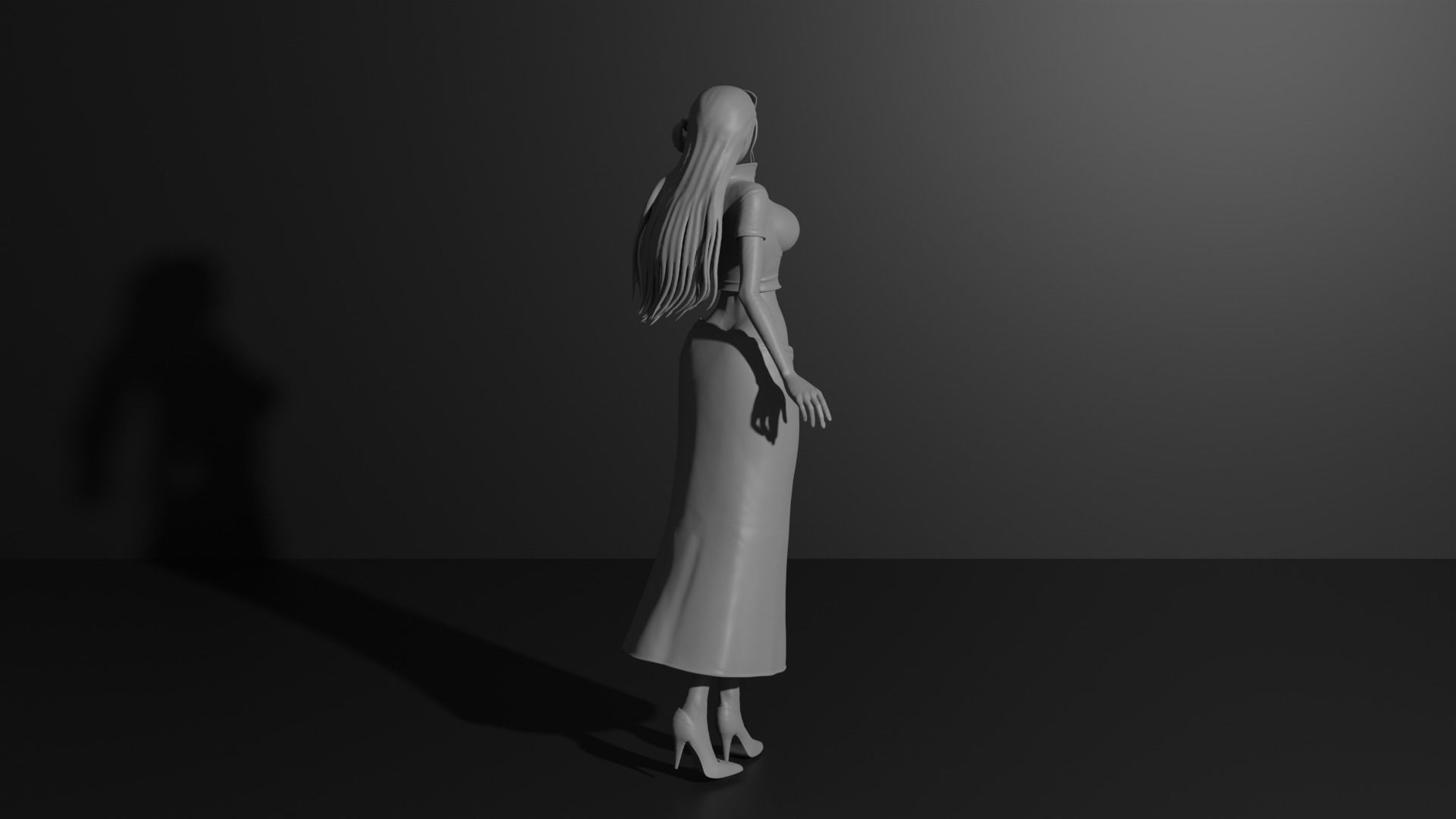 Nico Robin time skip - One Piece 3D print model 3D print model_6