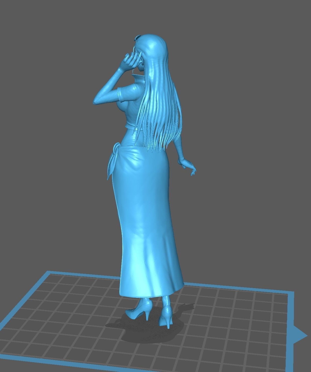 Nico Robin time skip - One Piece 3D print model 3D print model_12