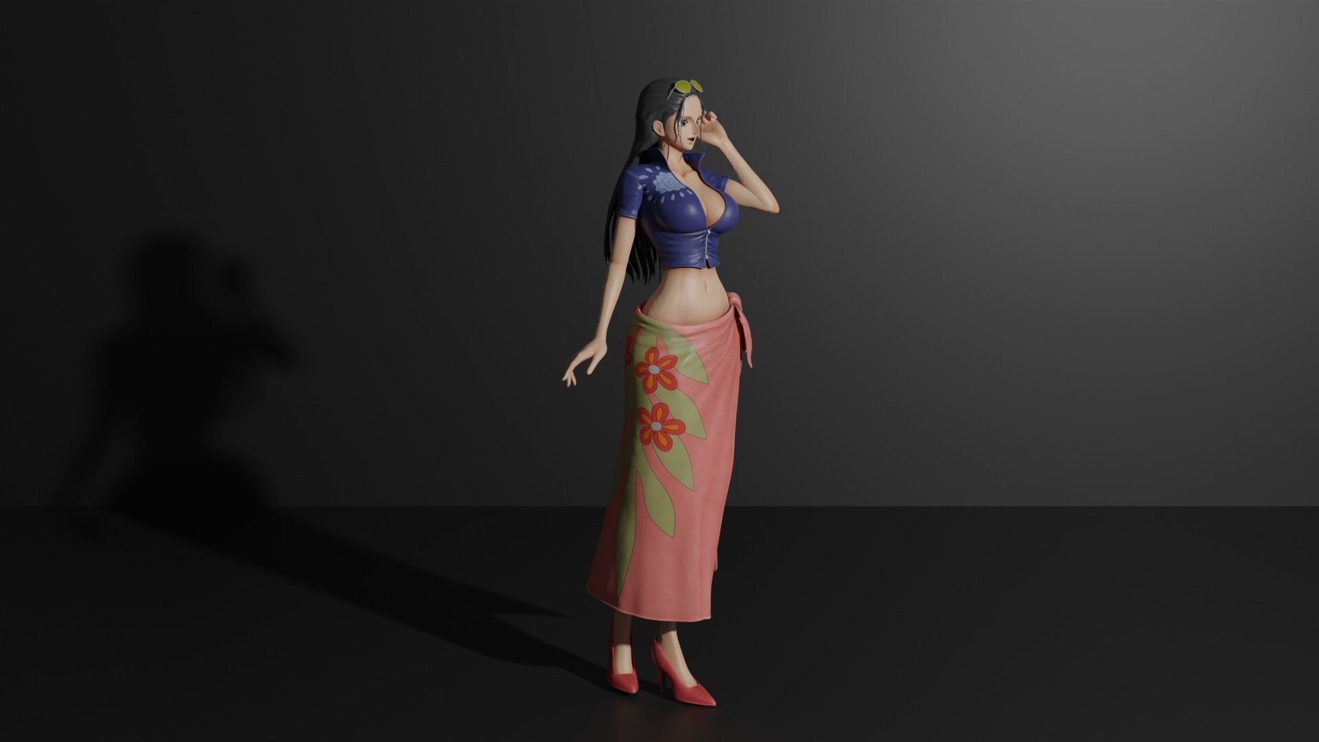 Nico Robin time skip - One Piece 3D print model 3D print model_1