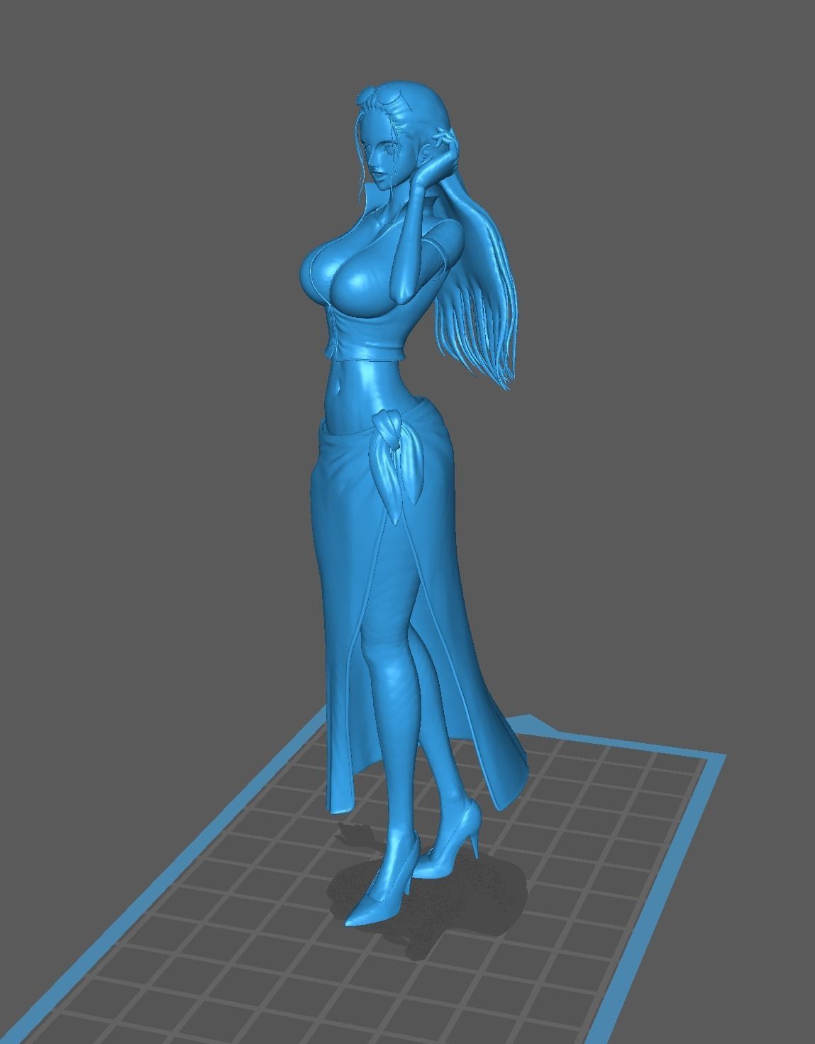 Nico Robin time skip - One Piece 3D print model 3D print model_11