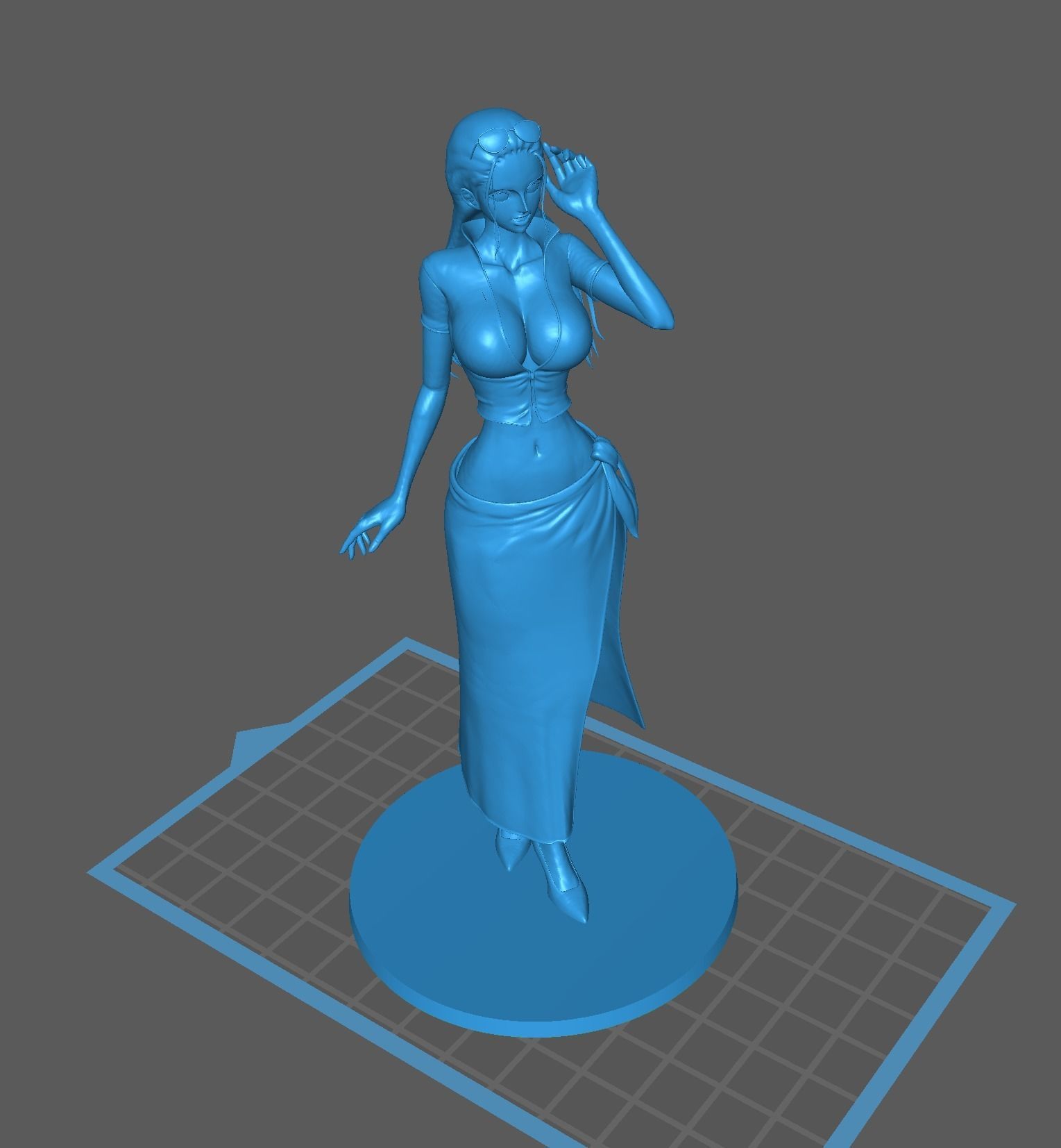 Nico Robin time skip - One Piece 3D print model 3D print model_8