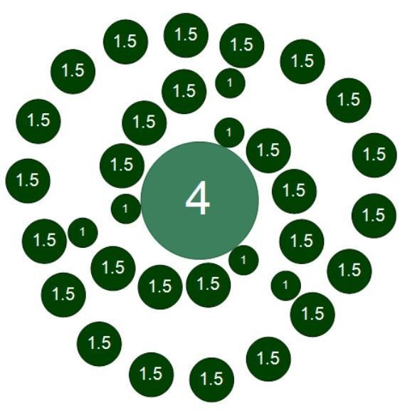 Infinity Ruban Studs 3D print model_4