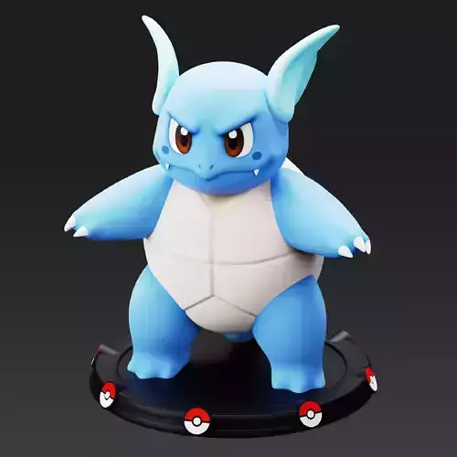 Wartortle 3D print model