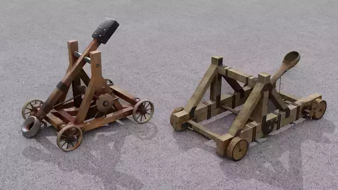 Catapult 3D models 3D Model Collection