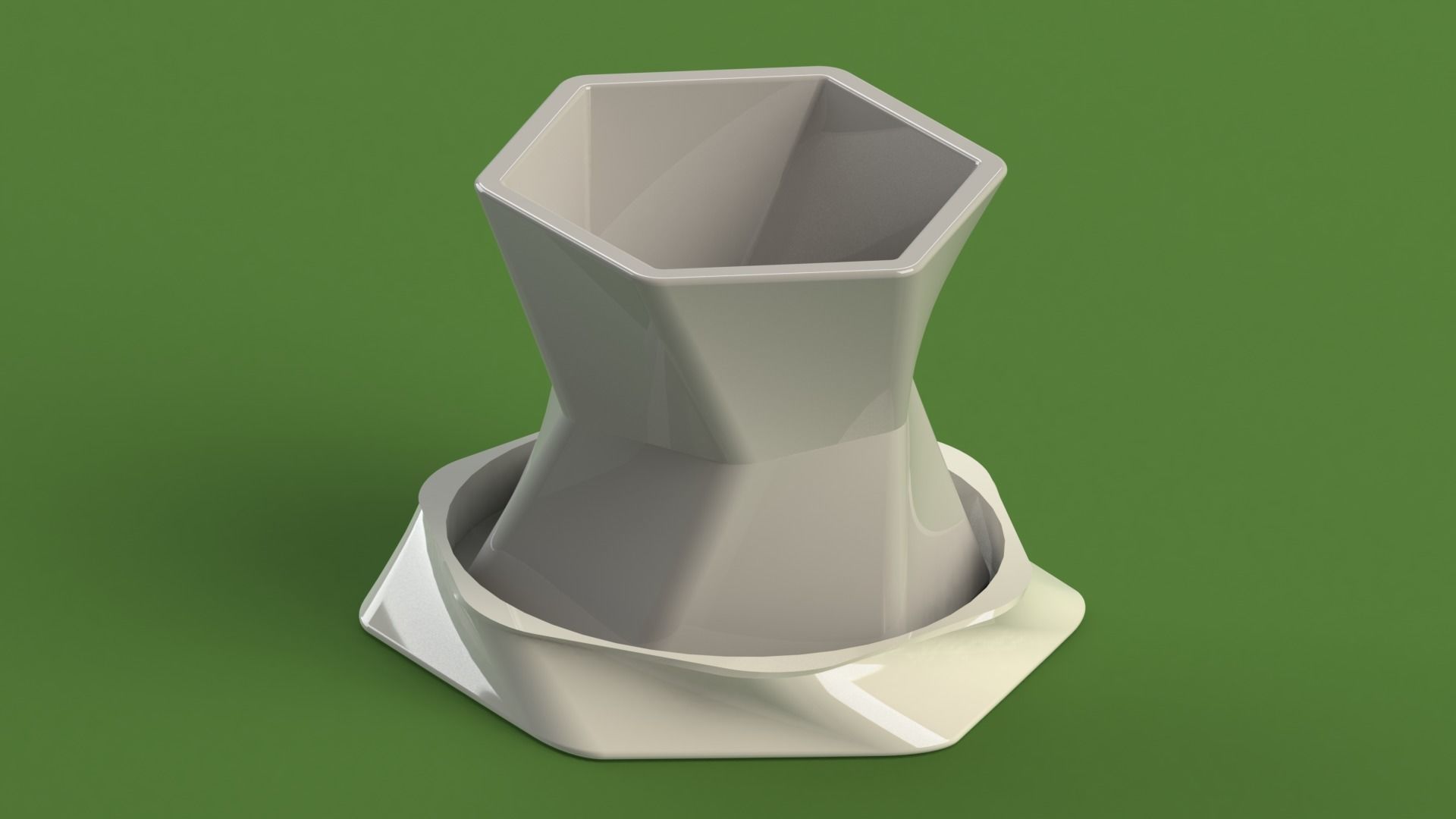 Flowerpot 7 3D print model_1