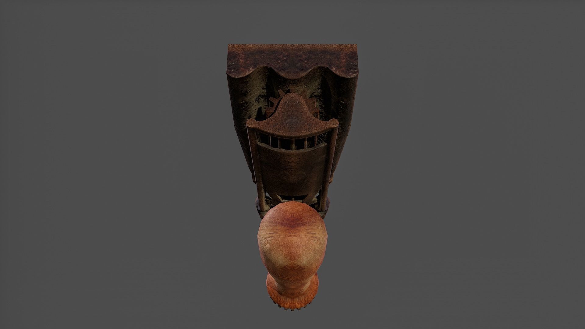 Antique Iron V02 - Low Poly Low-poly 3D model_21