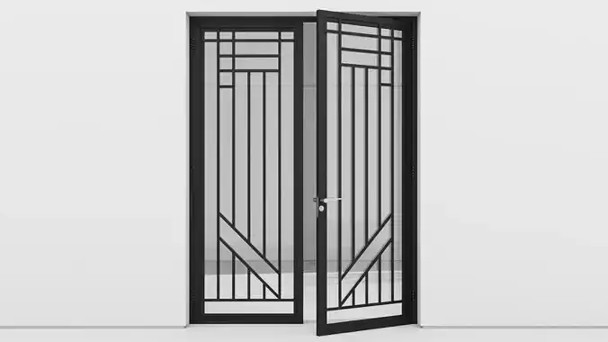Aluminium door 242