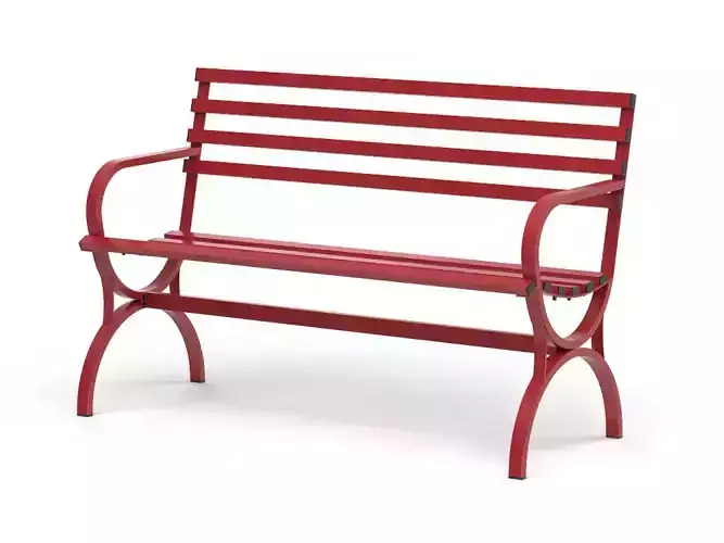 BENCH GENERIC LANCAS RED