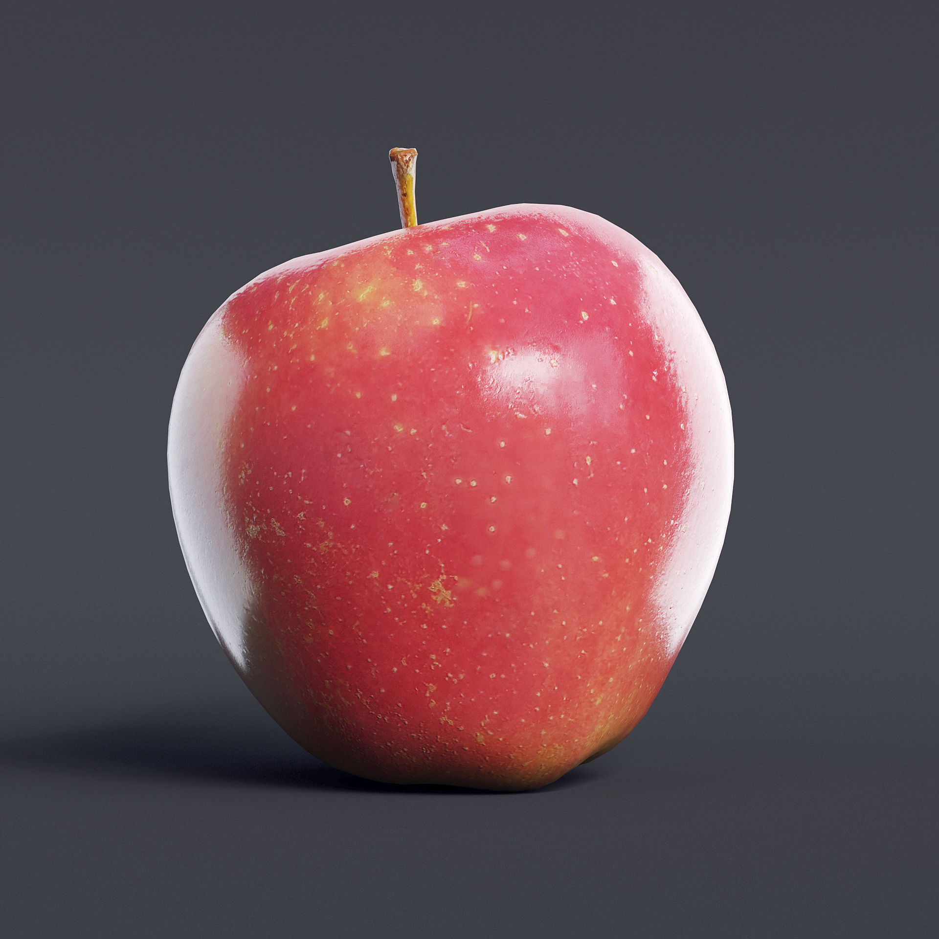 Apple 3D model_2