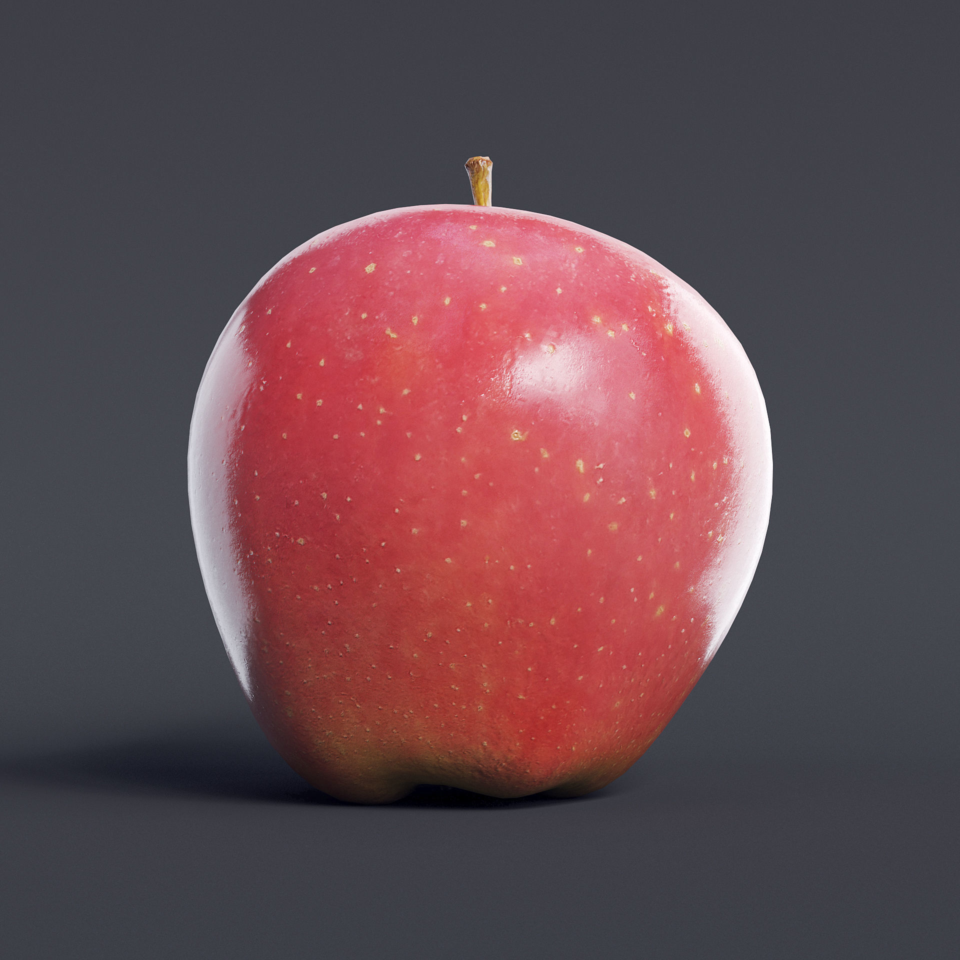Apple 3D model_1