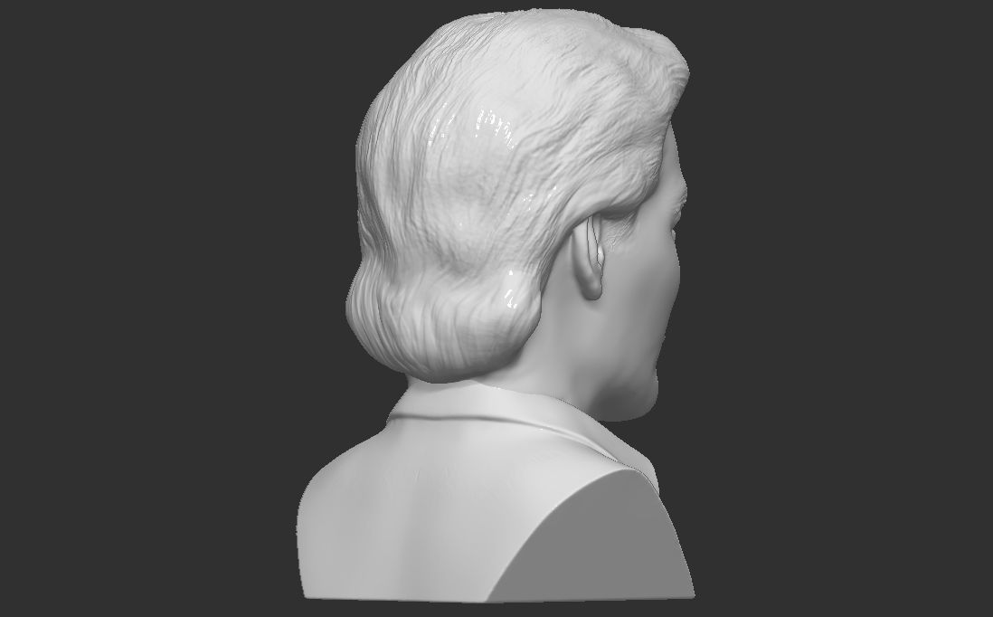 Patrick Swayze bust for 3D printing 3D print model_13