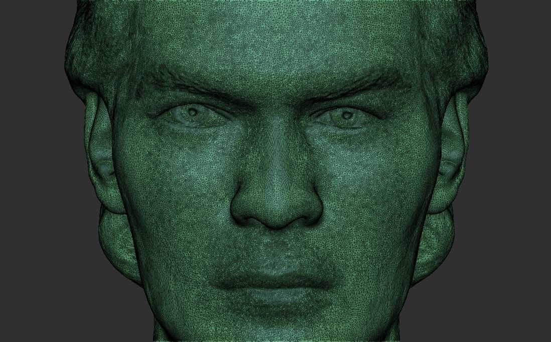 Patrick Swayze bust for 3D printing 3D print model_31