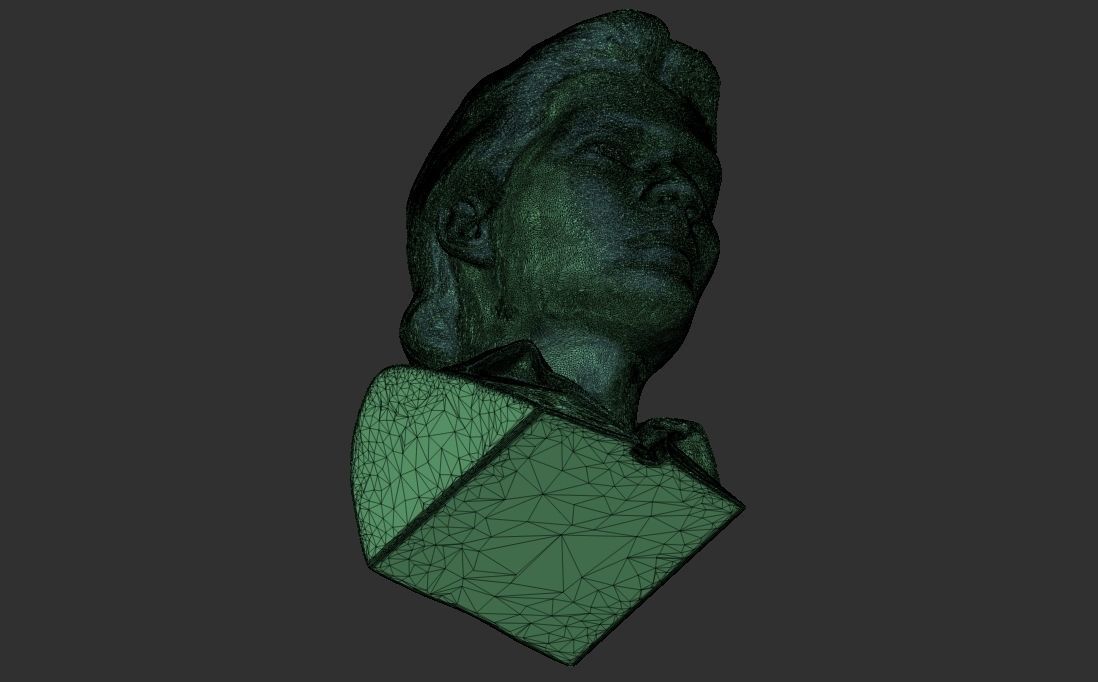Patrick Swayze bust for 3D printing 3D print model_33