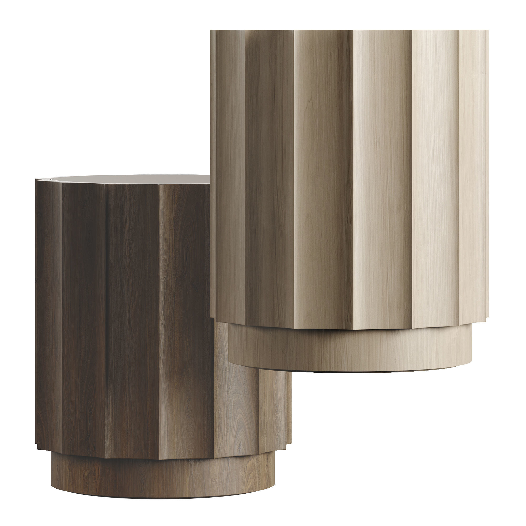 Value City Lea Accent Table 3D model_1