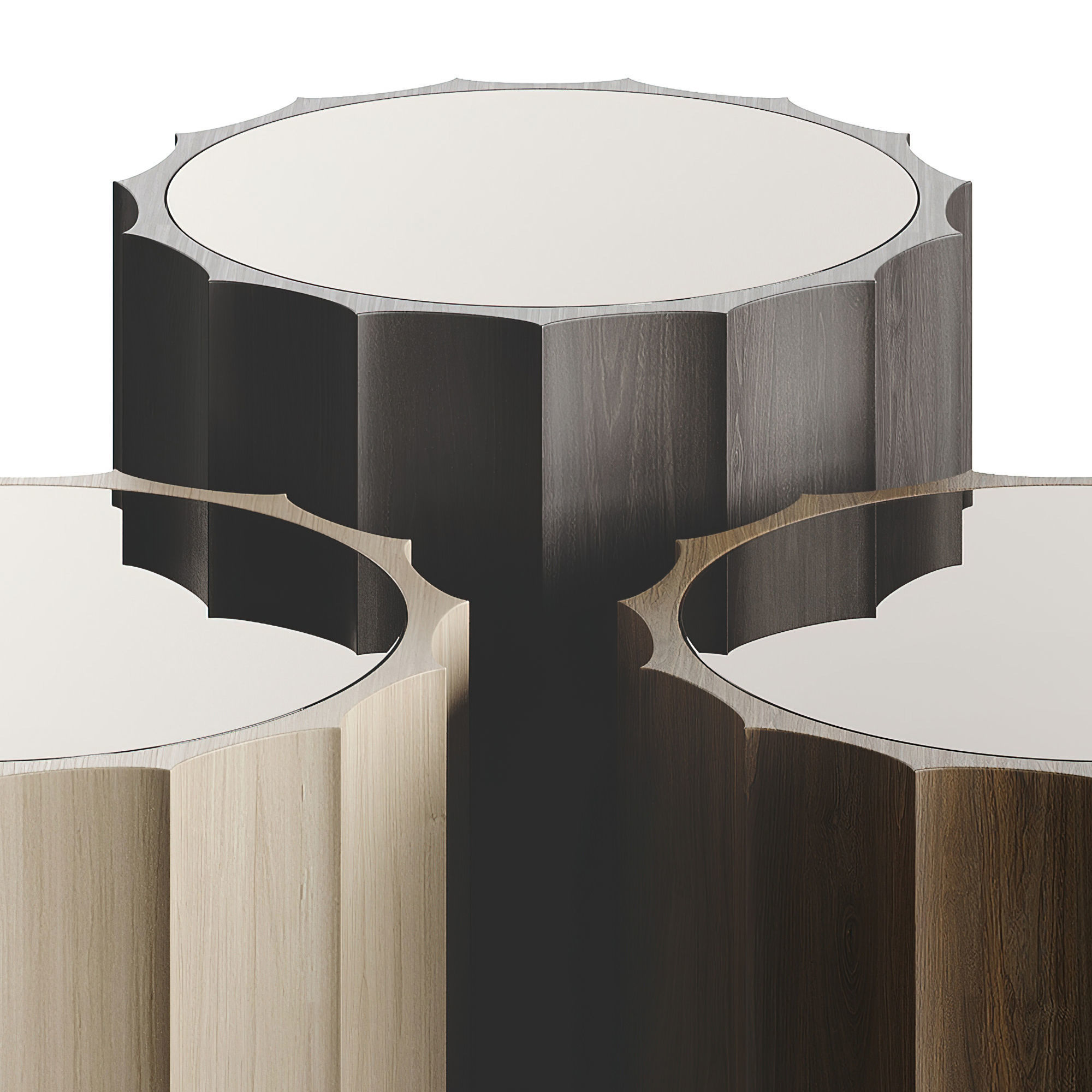 Value City Lea Accent Table 3D model_4