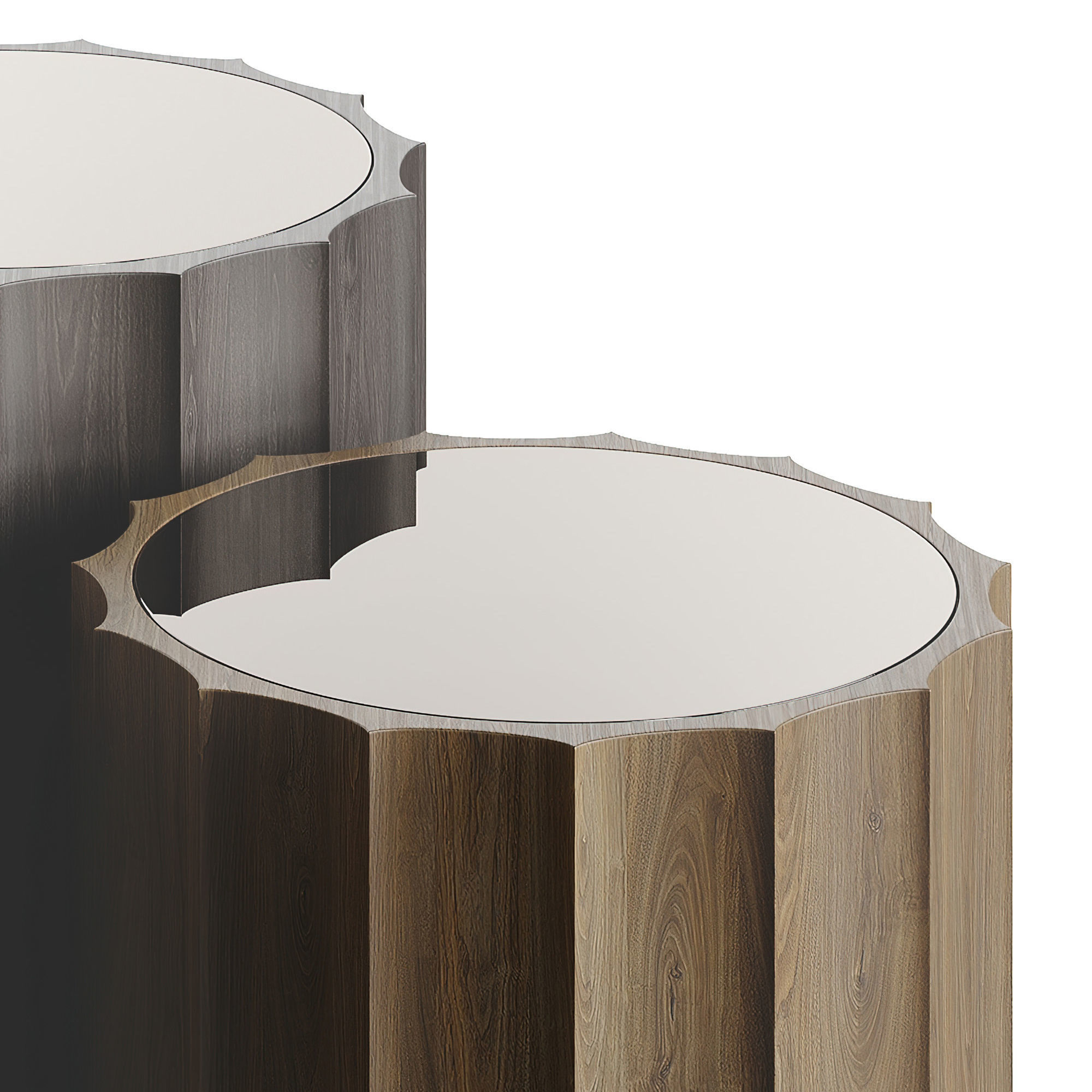 Value City Lea Accent Table 3D model_5