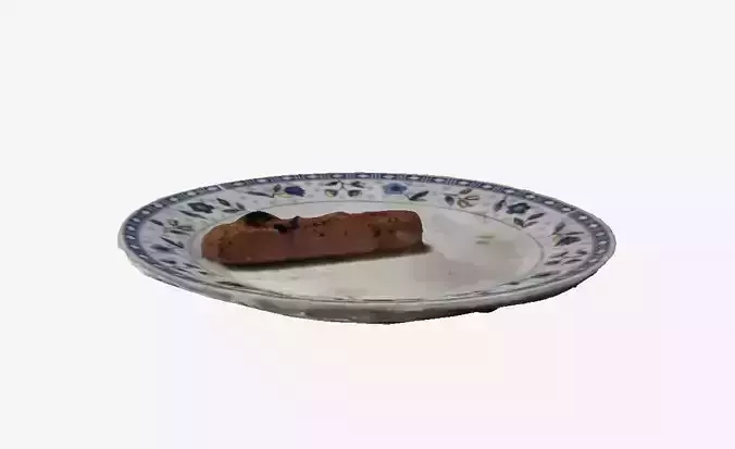 Grilled Sausage 3D print model