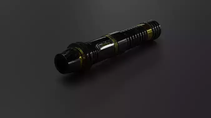 Scifi Star Wars Lightsaber Black