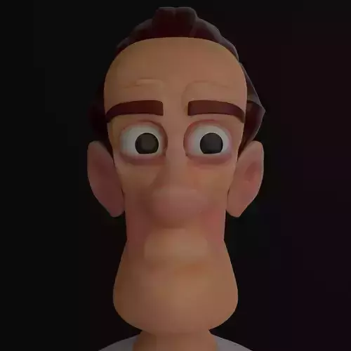 Stylized 3D Face Free 3D model Stylized 3D Face Free 3D model