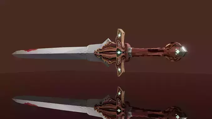 Unique Stylized Sword Design
